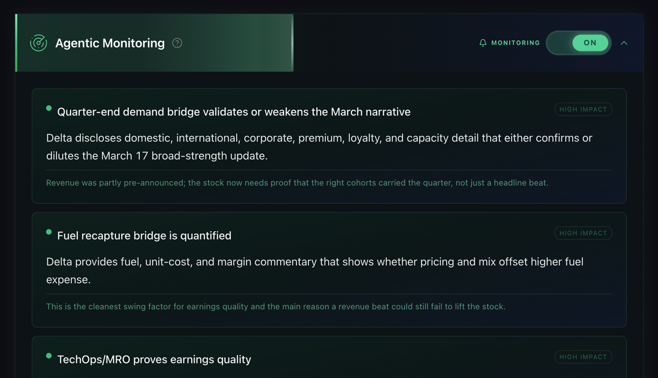 Post-earnings report preview